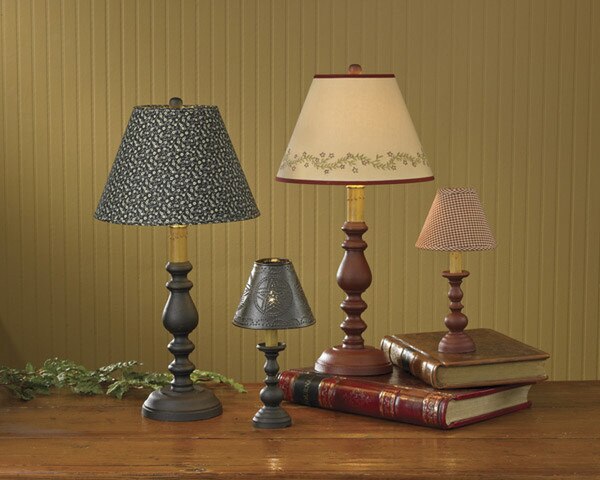 Candlestick Lamp 23" - Red | Park Designs